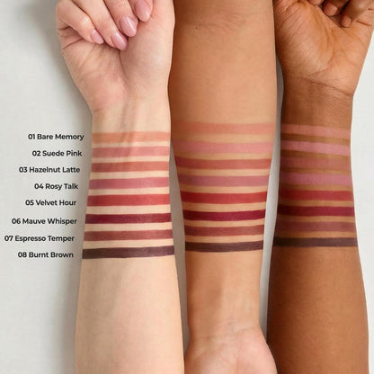 Easy Glide Lip Liner makeup look
