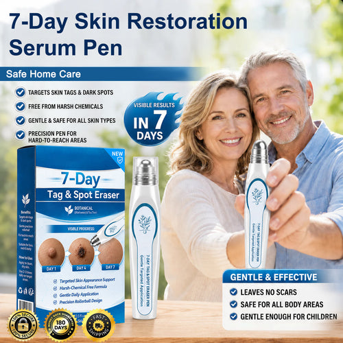 7-Day Skin Restoration Serum Pen with product packaging