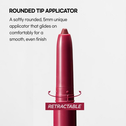 Creamy lip liner texture and pigment