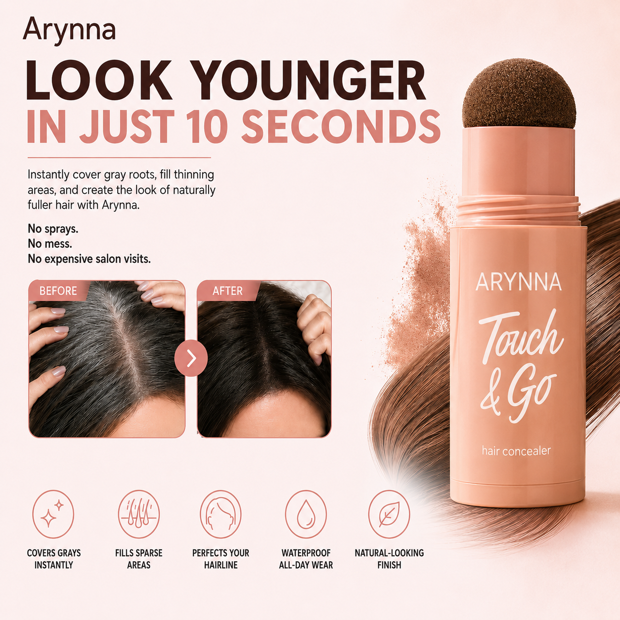 shape tape dab & go hair concealer