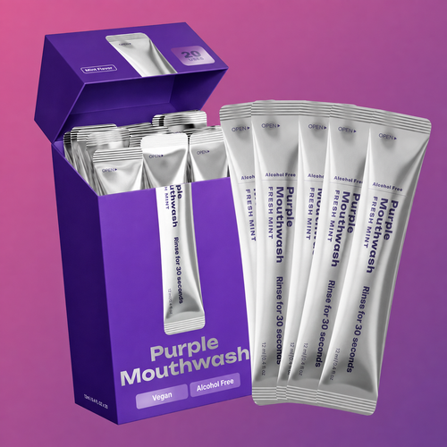 Purple Mouthwash — 20 Sachets