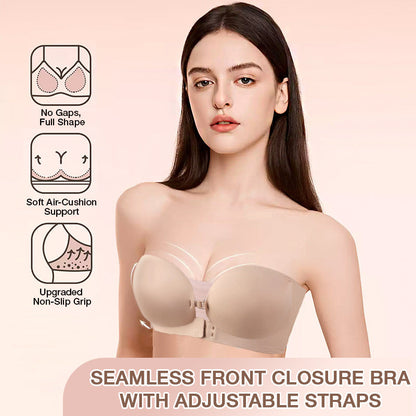 💞Front Closure Bra With Adjustable Straps